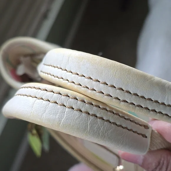 Coach  Scribble Multicolor Canvas Tote 2 Hangtags+ Pursecharm - Picture 12 of 16